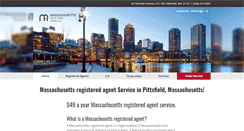 Desktop Screenshot of massachusettsregisteredagent.com